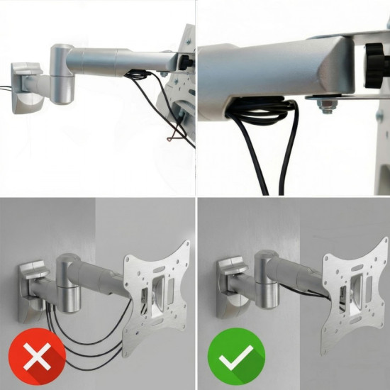 Uchwyt do monitora 23-42'  30 kg uniwersalny MC-503A S max vesa 200 srebrny