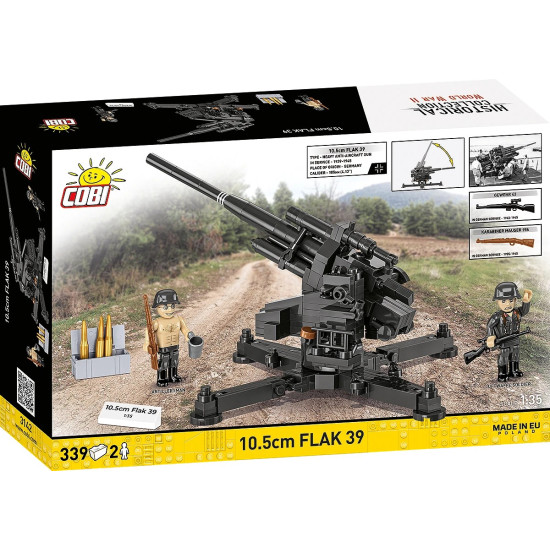 Klocki 10,5 cm Flak 39 339 klocków