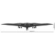 Klocki Northrop B-2 Spirit 1109 klocków