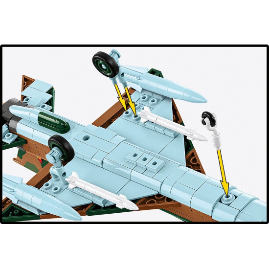 Klocki Mig 21 396 klocków