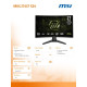 Monitor MAG 274CF X24 27cali/LED/FHD/CURVE/240Hz/Black 