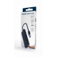 HUB 4-portowy USB 3.2 (Gen.1) czarny
