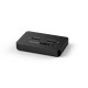 Stacja dokująca do komputerów stacjonarnych z dwoma dyskami SSD USB typu C, M.2 NVME (i SATA), czarna