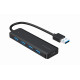 HUB 4-portowy USB 3.1 (Gen 1), z opcją zasilania zewnętrznego przez port USB-C