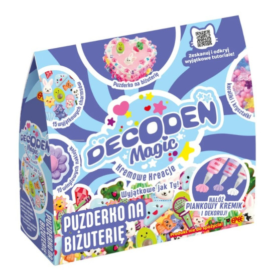 Zestaw kreatywny Classic Decoden Magic puzderko na biżuterię