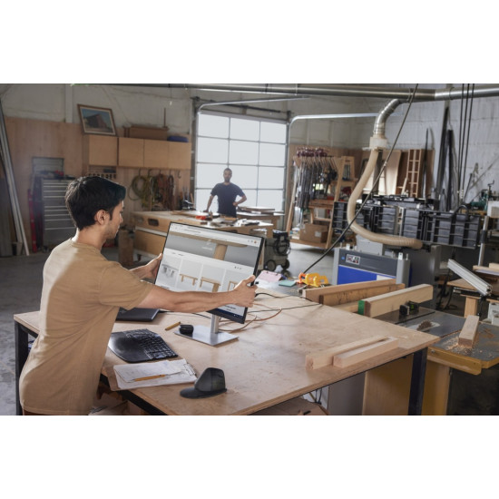 Klawiatura bezprzewodowa 960 Ergonomic czarna - 7E755AA#ABB