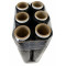Folia stretch czarna 23mic 1,5kg x 6 BOX 