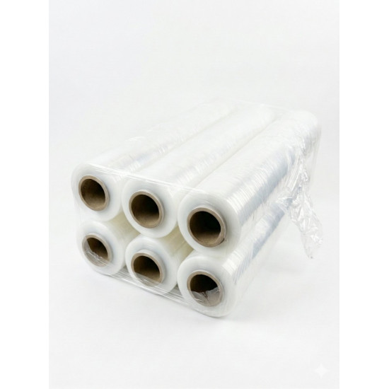 Folia stretch transparent 23mic 1,5 kg x 6 BOX 