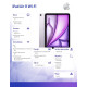 iPad Air 11 cali WiFi 256GB Fioletowy