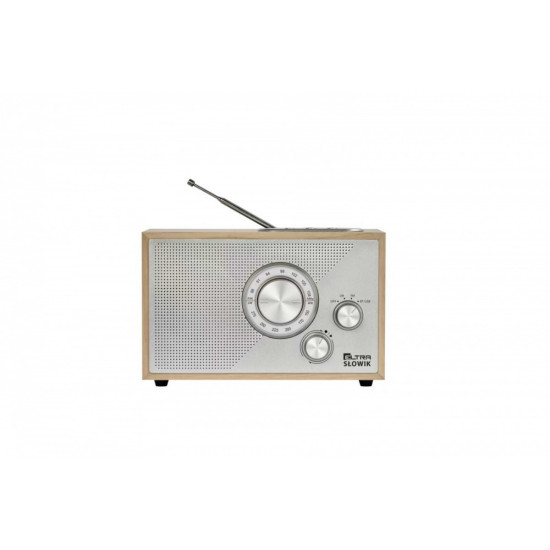 Radio OR SŁOWIK USB/BT jasny brąz 