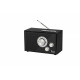Radio OR SŁOWIK USB/BT czarny 