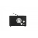 Radio OR SŁOWIK USB/BT czarny 