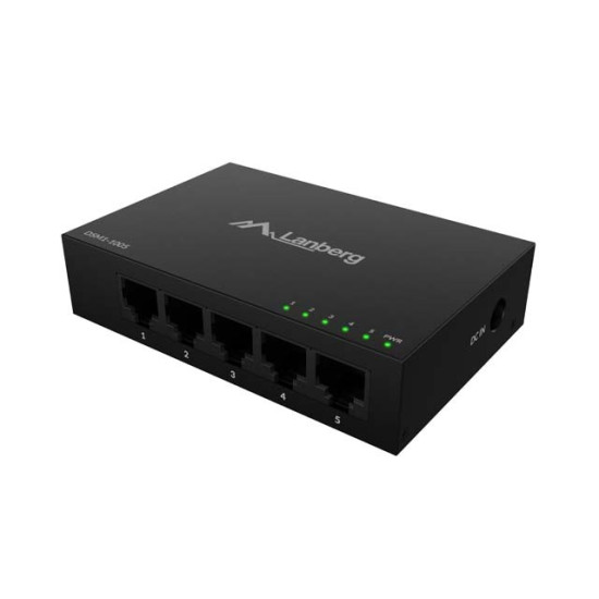 Switch DSM1-1005 5X 1GB/S niezarządzalny Gigabit Ethernet Desktop 12V ( obudowa metalowa) 