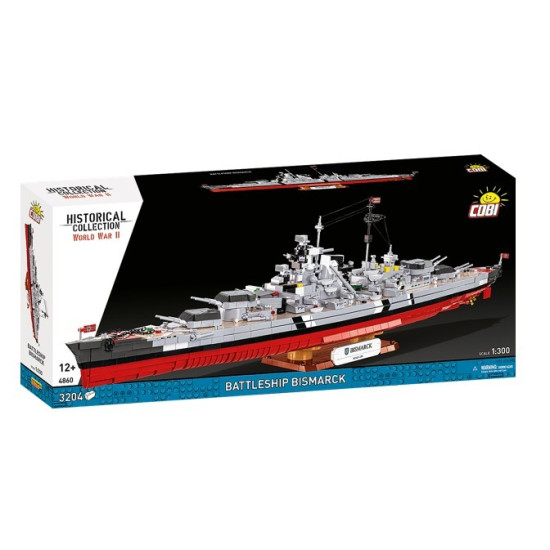 Klocki Battleship Bismarck 3204 klocków