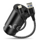 Ładowarka samochodowa CC-25C 2XUSB 12W + kabel USB-C 