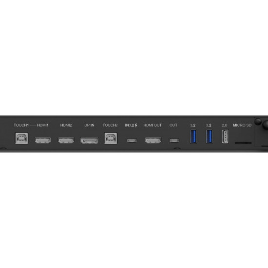 Monitor interaktywny 65 cali TE6515A-B2AG VA,4K,40pkt,550cd,DeepContrast-IR+, HDMI x2,DP,USB-C, 2 x 20W, OPS Slot x1, 5xUSB, 2xRJ45,8-Array,EDLA, 