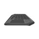 Klawiatura smart TV Turbot 2 slim bezprzewodowa BT+2.4GHZ