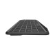 Klawiatura smart TV Turbot 2 slim bezprzewodowa BT+2.4GHZ