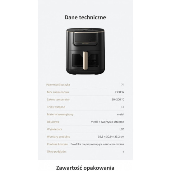 Airfryer AF30 czarny