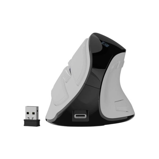 Mysz wertykalna NATEC EUPHONIE PRO 4000DPI biała 
