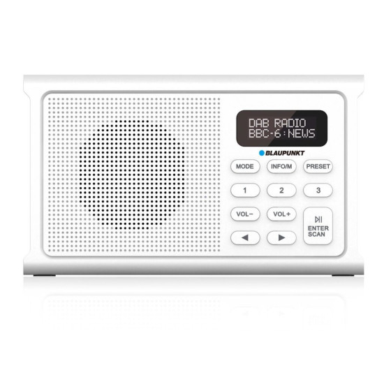 Radio przenośne DAB DR3WH