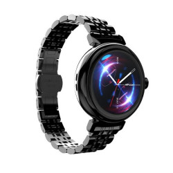 Smartwatch Aura Amoled damski czarny 