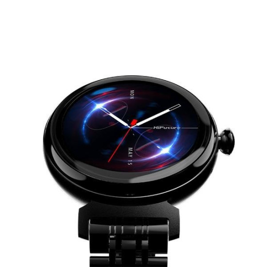 Smartwatch Aura Amoled damski czarny 