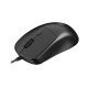 Mysz Hawk 2 2400DPI laserowa czarna