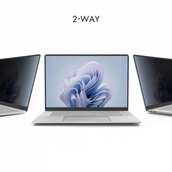 Filtr prywatyzujący 2-stronny montowany z boku uniwersalny (16:10) 14 cali