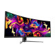 Monitor MPG 491CQP QD-OLED 49 cali/LED/QD-OLED/Zakrzywiony/144Hz/Czarny