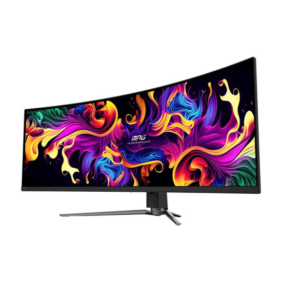 Monitor MPG 491CQP QD-OLED 49 cali/LED/QD-OLED/Zakrzywiony/144Hz/Czarny