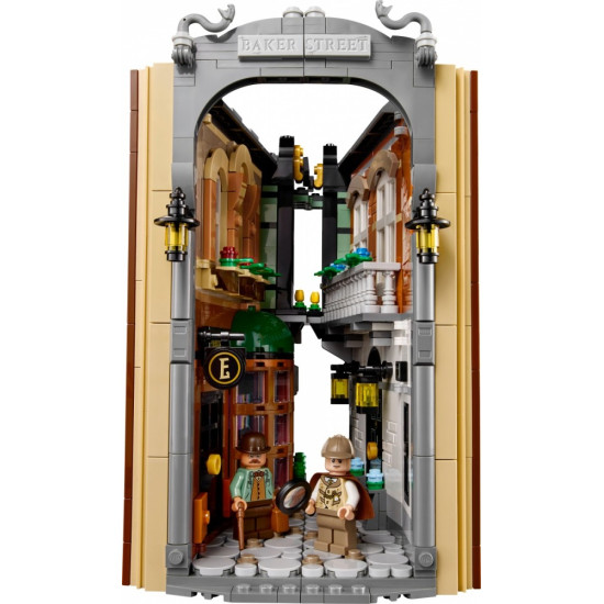 Klocki Icons 10351 Sherlock Holmes: Book nook