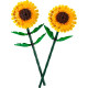 Klocki Botanicals 40524 Słoneczniki 