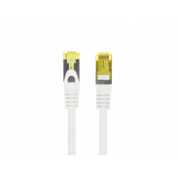 Patchcord kat.6a s/ftp lszh cu 0.5m biały fluke passed 