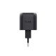 Ładowarka Maxo 30W USB-C GaN czarna
