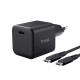 Ładowarka Maxo 65W USB-C GaN czarna