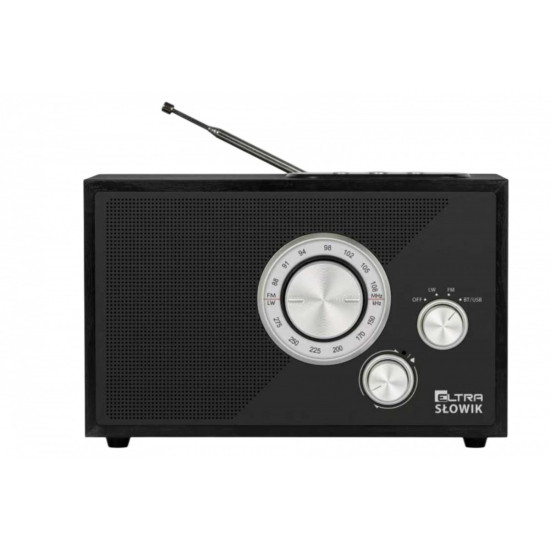 Radio OR SŁOWIK USB/BT czarny 