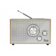 Radio OR SŁOWIK USB/BT jasny brąz 