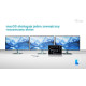 Stacja dokująca USB-C Meatl Nano 3x Display DP HDMI Power Delivery 100 W 