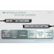 Stacja dokująca USB-C Meatl Nano 3x Display DP HDMI Power Delivery 100 W 