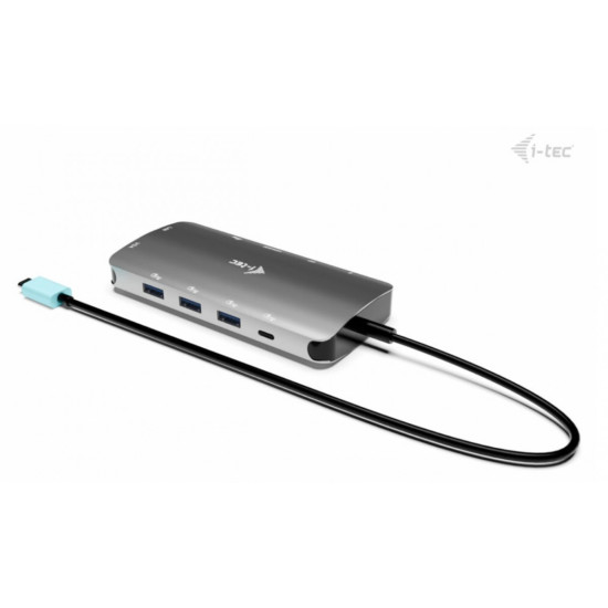Stacja dokująca USB-C Meatl Nano 3x Display DP HDMI Power Delivery 100 W 