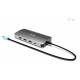 Stacja dokująca USB-C Meatl Nano 3x Display DP HDMI Power Delivery 100 W 