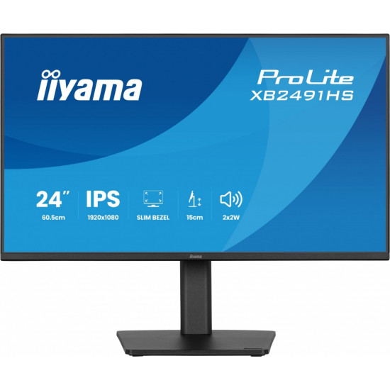 Monitor 23.8 cala XB2491HS-B1 IPS,HDMI,DP,1ms,350cd, 1500:1,120Hz,2x2W,HAS150 (PIVOT)