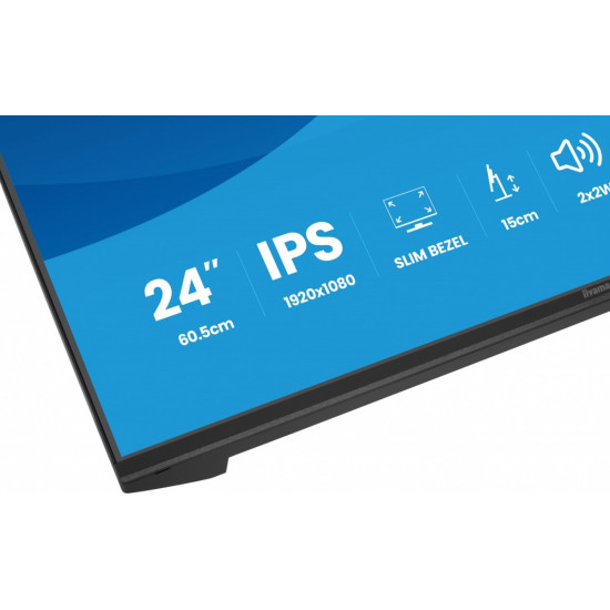 Monitor 23.8 cala XB2491HS-B1 IPS,HDMI,DP,1ms,350cd, 1500:1,120Hz,2x2W,HAS150 (PIVOT)