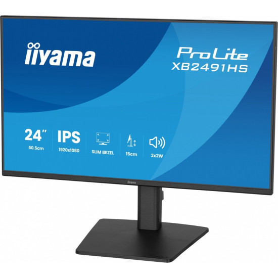 Monitor 23.8 cala XB2491HS-B1 IPS,HDMI,DP,1ms,350cd, 1500:1,120Hz,2x2W,HAS150 (PIVOT)