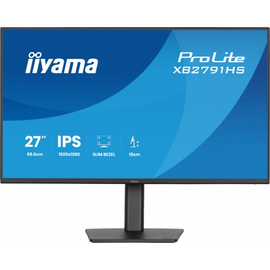 Monitor 27 cali XB2791HS-B1 FHD,IPS.HDMI.DP.2x2W,350cd,1500:1, 120Hz,HAS 150 (PIVOT)