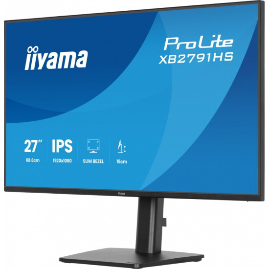 Monitor 27 cali XB2791HS-B1 FHD,IPS.HDMI.DP.2x2W,350cd,1500:1, 120Hz,HAS 150 (PIVOT)