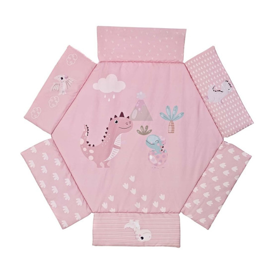 Mata edukacyjna Dino Pink TinyMini różowa