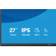 Monitor 27 cali XB2797QSN-B1 IPS/3.7 megapixel QHD, HAS150/ 350cd/1ms/HDMI/Displayport, USBC DOCK 65W, 4USB HUB, RJ45