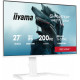 Monitor 27 cali GB2771QSU-W1 QHD,Fast IPS,200Hz,HAS (150) PIVOT, 2xUSB 3.2, 2xUSB C, 0,5ms, 2xHDMI, DP, 350cd,Adaptive G-SYNC - 2560 x 1440 @4